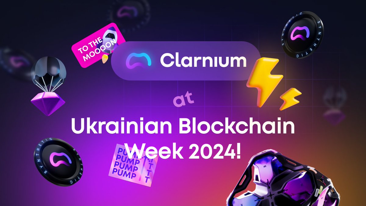 Clarnium at Ukrainian Blockchain Week 2024! 🔥🆕

Friends, we're excited to announce that Clarnium has become a Gold partner of Incrypted Conference 2024, the main event of Ukrainian Blockchain Week 2024, which will take place on June 23, 2024! 📣

The conference will gather
