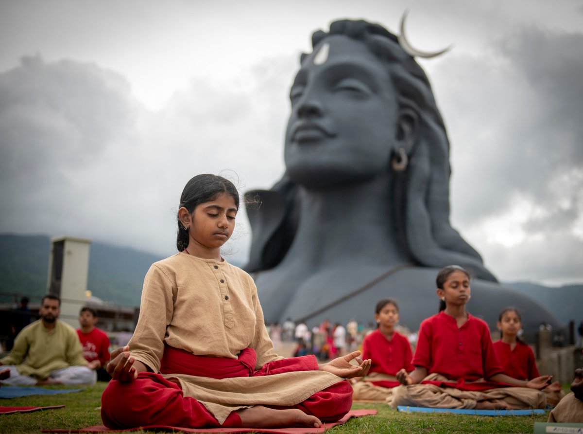 Yoga is about determining the nature of who you wish to be, changing the fundamental ingredients which have made you who you are. It is a method, a means, a technology through which you can change the shape of who you are - literally &amp; otherwise. -Sg #InternationalDayofYoga