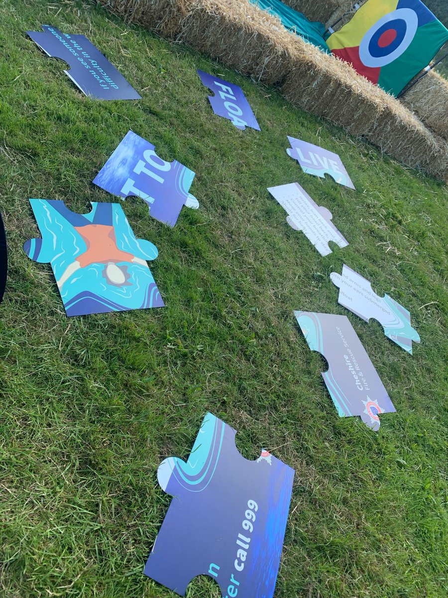We had a fantastic two days at Cheshire Show and were even lucky with the weather! Thank you to every one who came to visit our campsite safety scenario and completed our water safety jigsaw, we hope you learnt lots and took away some key safety messages. See you next year! ⛺