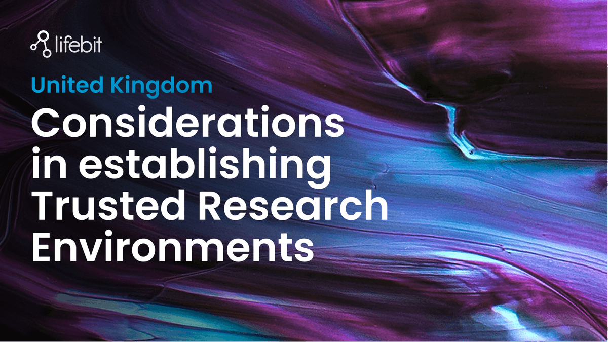 Excited to share insights from <a href="/lifebitAI/">Lifebit</a>’s blog on Trusted Research Environments (TREs) in the UK. Discover how TREs provide secure, efficient access to sensitive health data: bit.ly/45wWZxA #TRE #DataSecurity #HealthData #Lifebit