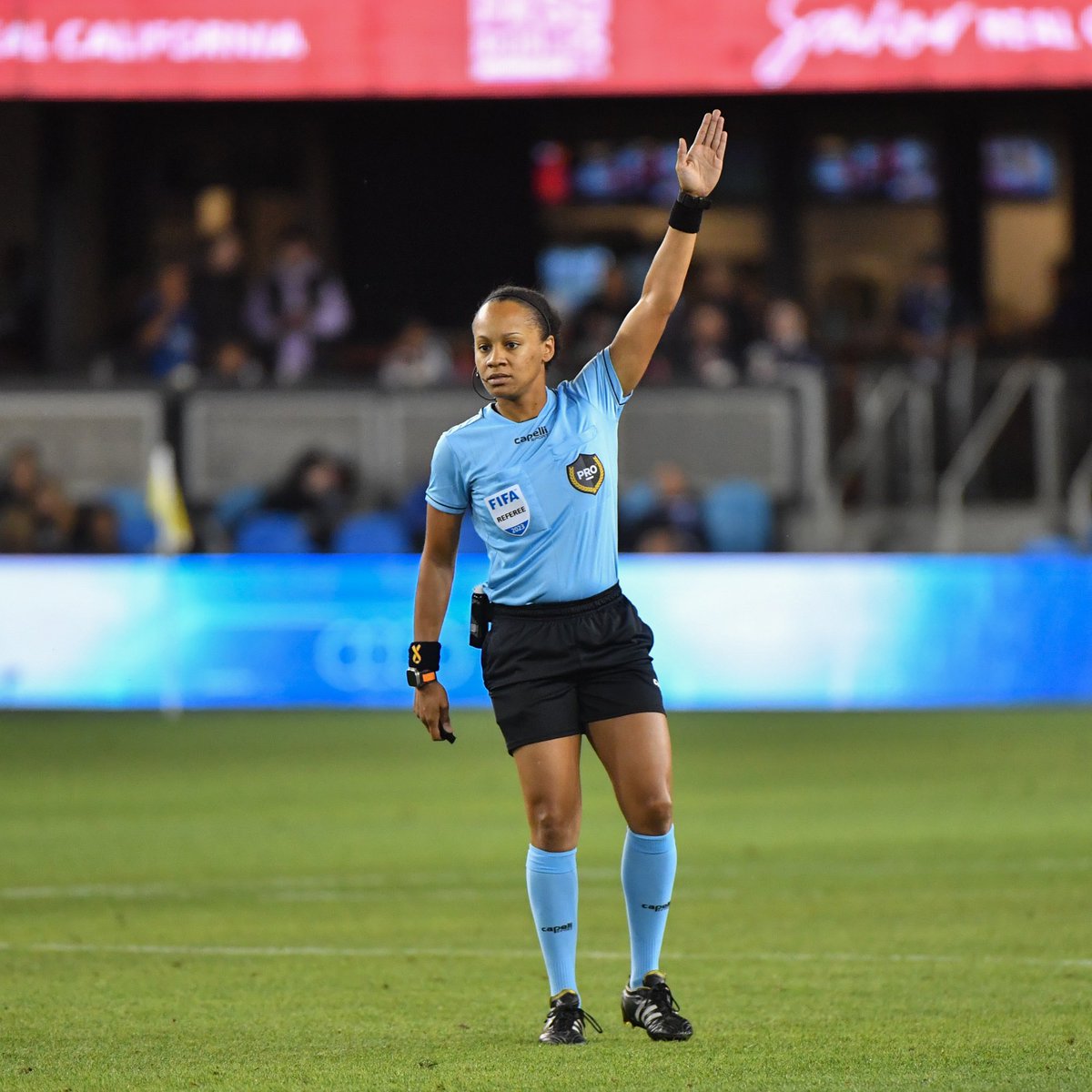 ussoccer's tweet photo. Congratulations to U.S. Soccer Referees Natalie Simon, Meghan Mullen and Kali Smith who have been appointed as officials for the 2024 U-20 @FIFAWWC.
All three will take part in their first FIFA competition from Aug. 31-Sept. 22 in Colombia. https://t.co/SEKlXK0KbR