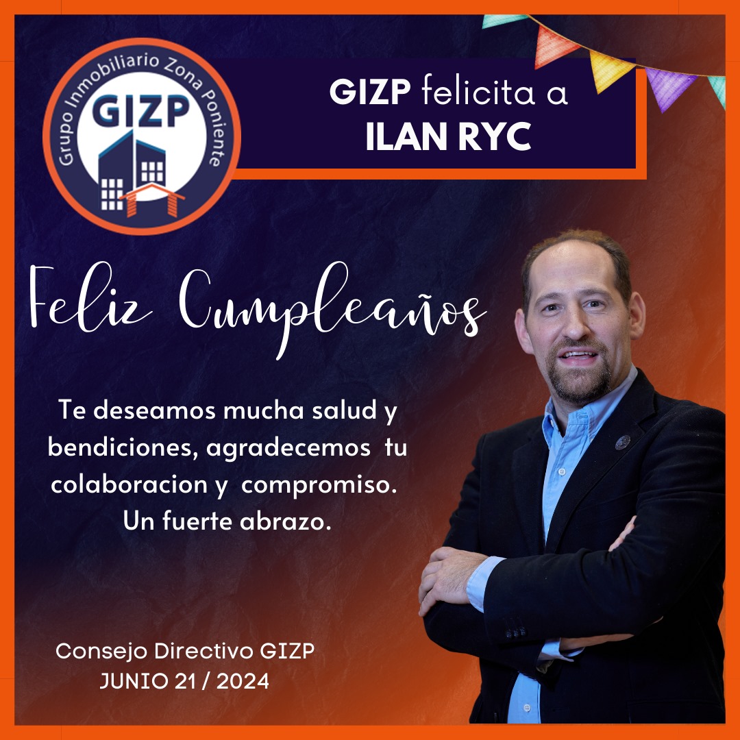 Querido Ilan Muchas Felicitaciones  y Gracias por tu colaboración y compromiso! 
Un fuerte Abrazo del consejo Directivo GIZP