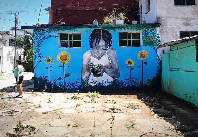 Los vecinos trabajaron día y noche para quitar el basurero y sembrar plantas. El artista <a href="/maisellopez/">Máisel López</a> donó su arte, y el proyecto #PereiraDeVerde cobra vida en el barrio Zaldo, del Cerro. Con un poco de ayuda podrán poner bancos y una acera. #Cuba #CDRCuba #SomosDelBarrio
