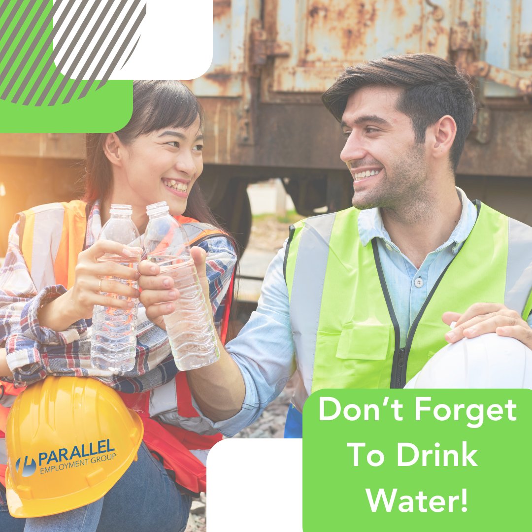 Parallel_Group's tweet image. 🌞 Stay hydrated this June! 🌞

"To avoid dehydration, you should drink water about every 15 – 20 minutes or before you are thirsty. Avoid drinks that contain caffeine and are high in sugars."💧

#TeamParallel #NationalSafetyMonth