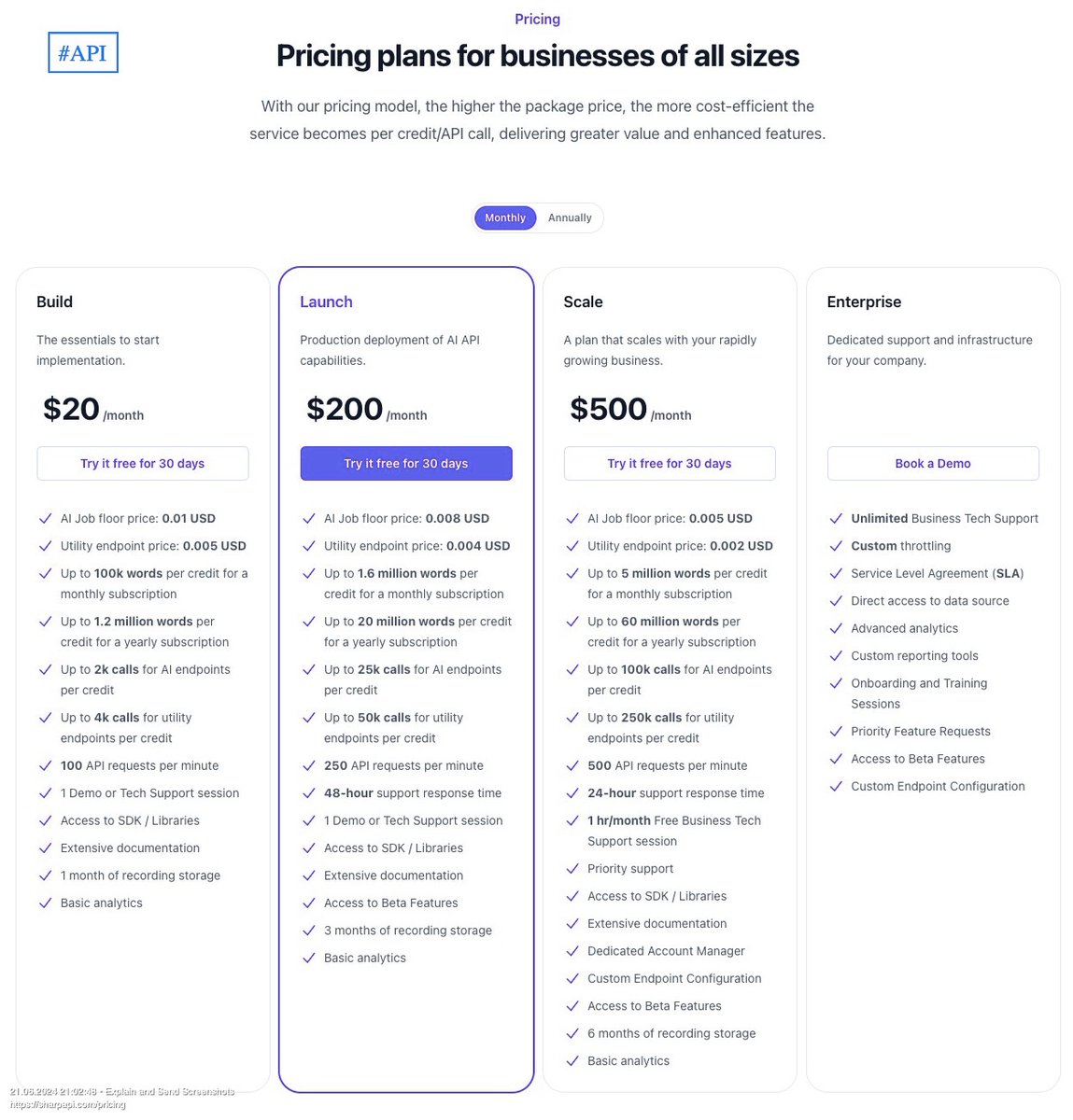 SharpAPI's tweet image. 🚀 Exciting News! We’ve revamped our pricing structure to give you more value and flexibility.
Explore the new packages and enhanced services now at sharpapi.com/pricing
#SharpAPI #NewPricing #TechInnovation #AI #API