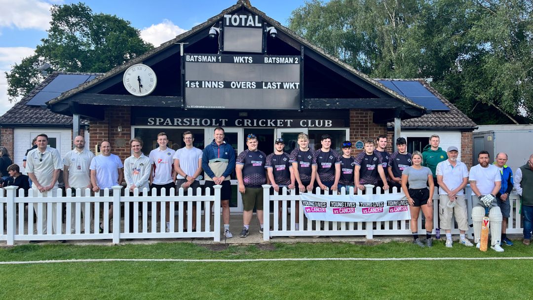 Sparsholt College (@sparsholt_coll) on Twitter photo Earlier this month, our Staff and Students enjoyed an brilliant evening of cricket, raising money for the charity Young Lives vs Cancer🏏
Thank you to <a href="/SparsholtCC/">SparsholtCricketClub</a> for allowing us to use their wonderful facilities for the evening. Earlier this month, our Staff and Students enjoyed an brilliant evening of cricket, raising money for the charity Young Lives vs Cancer🏏
Thank you to <a href="/SparsholtCC/">SparsholtCricketClub</a> for allowing us to use their wonderful facilities for the evening.