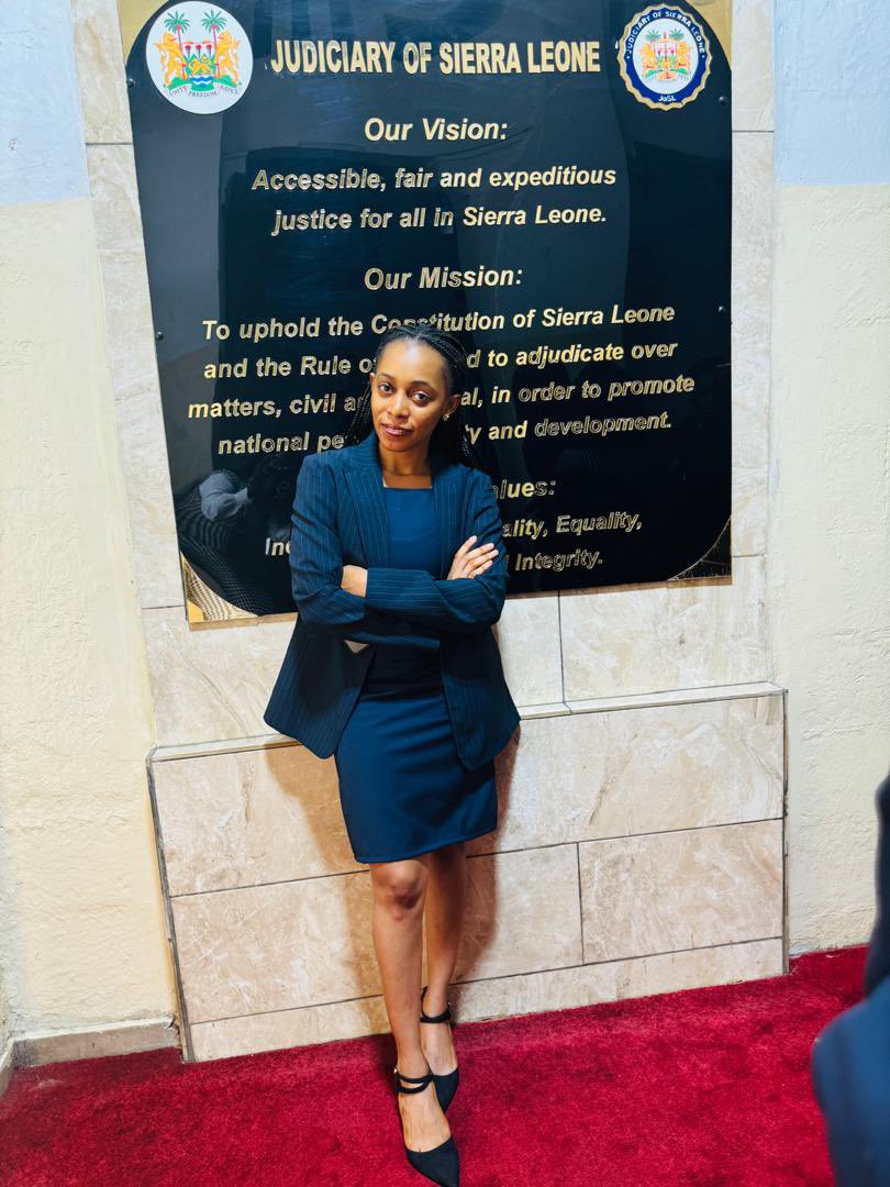 Congratulations to members of SierraLII, Leroy Spencer Esq <a href="/Trevor93_/">Leroy Spencer</a> Frederick Bockarie Esq <a href="/FrederickIsh7/">Frederick Ishmael Bockarie</a> Daniel Sawaneh Esq <a href="/danielsawaneh1/">Daniel Sawaneh</a>  &amp; Charley Jonah Ion signing the Permanent Register 2024. 

May your career be filled with success and fulfillment!