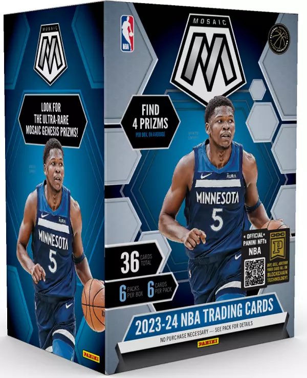 ricanking6's tweet photo. Pre-Order Now: 2023-24 Panini Mosaic 🏀 Blaster Box at Dick’s Sporting Goods! #ad 

https://t.co/hX1BxkZnYw https://t.co/IMOMjhUoFA