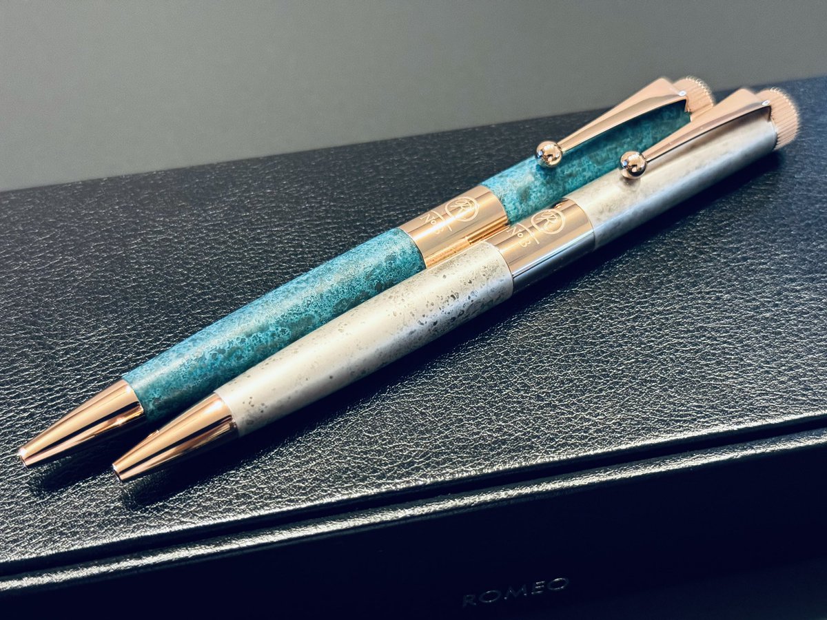 ロメオNo.3斑紋純銀色2024年限定 銀座伊東屋 ロメオNo.3 アートコレクション 2024年限定モデル 斑紋純銀色