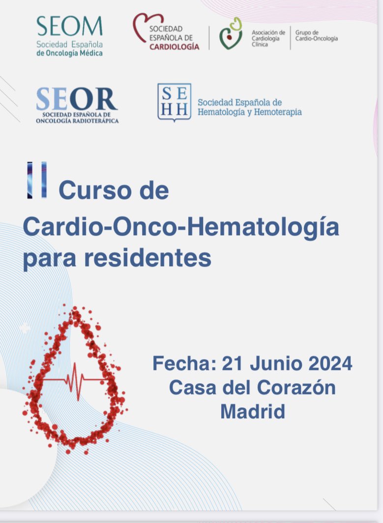 Rafael González Manzanares (@rafaelglezm) on Twitter photo Un placer participar en el II Curso de COH para Residentes celebrado hoy en La Casa del Corazón. Enhorabuena a la organización por esta excelente iniciativa <a href="/cardiooncoSEC/">CardioOncologia SEC</a> <a href="/JovenesSec/">JóvenesSEC</a> <a href="/TeresaLpezFdez1/">Teresa López Fdez</a> <a href="/Cristina_Mitroi/">cristina mitroi</a> <a href="/EduZatarain/">Eduardo Zatarain</a> <a href="/PeterMoliner/">Pedro Moliner</a> <a href="/AnaMartin_G/">Ana Martín García</a> <a href="/secardiologia/">Soc Esp Cardiología</a> Un placer participar en el II Curso de COH para Residentes celebrado hoy en La Casa del Corazón. Enhorabuena a la organización por esta excelente iniciativa <a href="/cardiooncoSEC/">CardioOncologia SEC</a> <a href="/JovenesSec/">JóvenesSEC</a> <a href="/TeresaLpezFdez1/">Teresa López Fdez</a> <a href="/Cristina_Mitroi/">cristina mitroi</a> <a href="/EduZatarain/">Eduardo Zatarain</a> <a href="/PeterMoliner/">Pedro Moliner</a> <a href="/AnaMartin_G/">Ana Martín García</a> <a href="/secardiologia/">Soc Esp Cardiología</a>