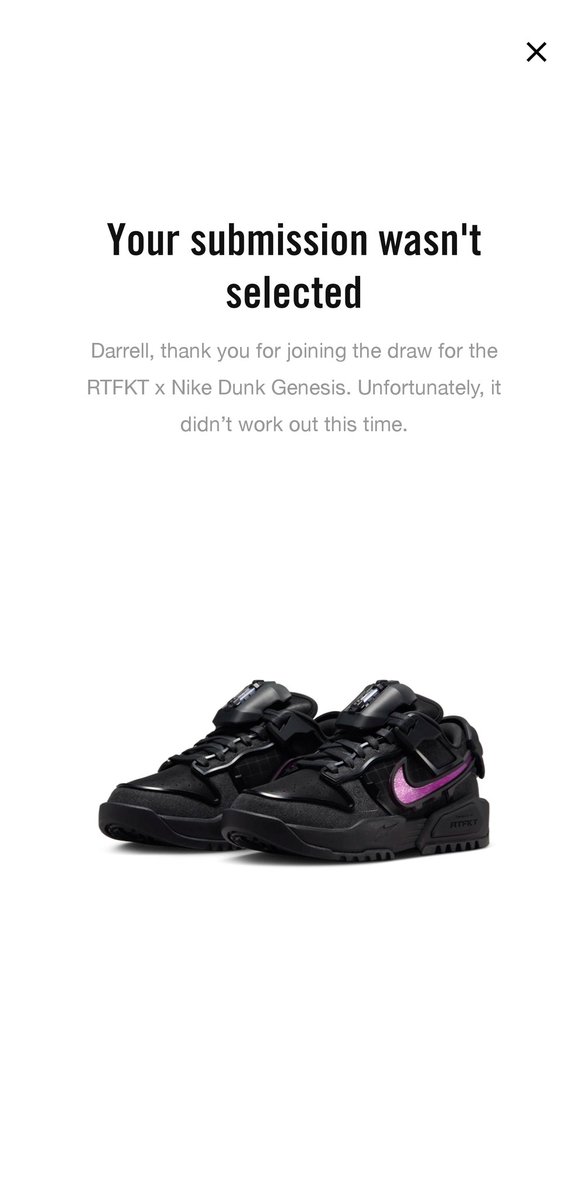 mrcryptocurrent's tweet photo. @solomonyisrae1 @RTFKT @dematerialised I went for the drop and didn't get selected. Not gonna buy from aftermarket. https://t.co/xgsOtSZZMi