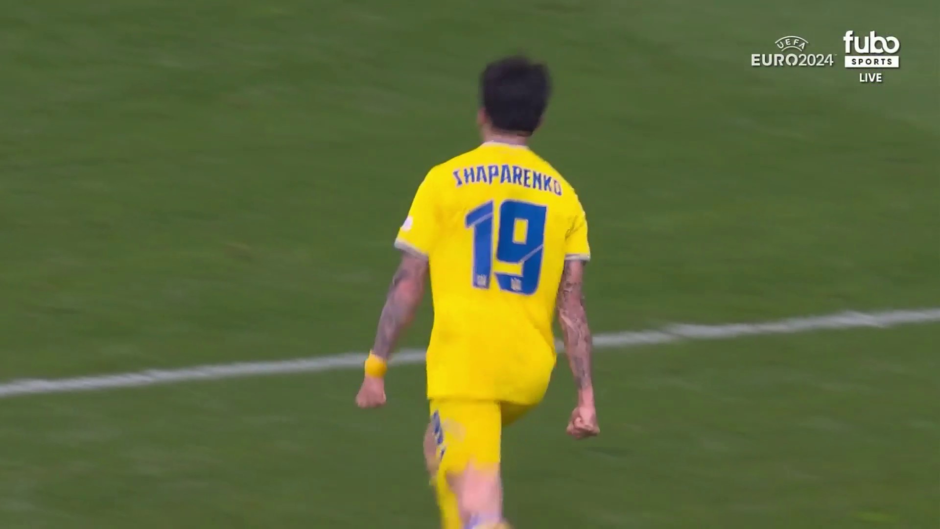 Shaparenko for Ukraine 🇺🇦THEIR FIRST GOAL AT THIS EURO TO MAKE IT 1-1