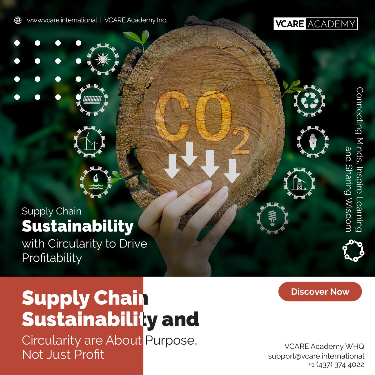 🌍 Supply chain sustainability and circularity are about purpose, not just profit. 🔄

👉 Learn more about SCSC Program 🌐 vcare.international/mmc/supply-cha…