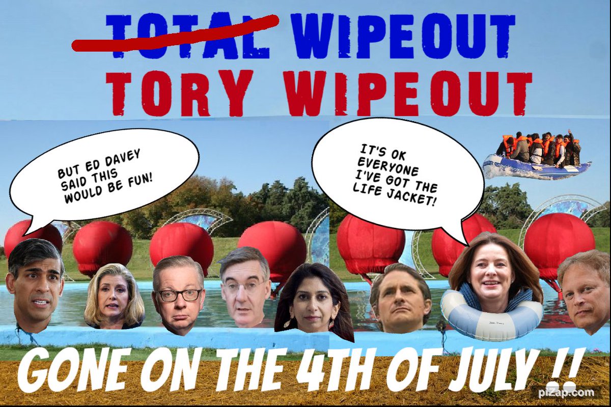 HipsDontWork's tweet photo. Gone On The 4th of July. #Tories #ToriesOut #SunakOut #GTTO #Sunackered #FridayFeeling #Mercer #MichaelGove #bbcqt #GeneralElectionJuly4 #shame #CCHQ #BettingScandal #Rishi #StopTheBets #bbcdebate #PM #PrimeMinister #PennyMordaunt #RishiSunak #CaliforniaDreaming #ToriesAreToast https://t.co/HrUEseYcCn