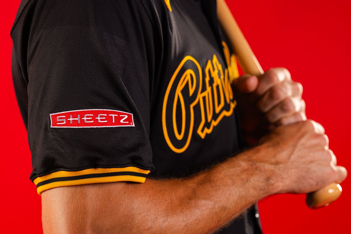 Pirates's tweet photo. Two iconic Pittsburgh brands coming together.

Welcome to the family, @sheetz! 💛 https://t.co/MyhYdY3pSe