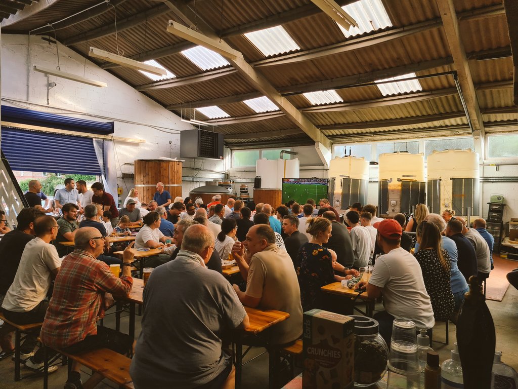 StubbornMuleBru's tweet photo. Date: 20th June 2024
Time: 5pm
#EURO2024 England ๐ด๓ ง๓ ข๓ ฅ๓ ฎ๓ ง๓ ฟ Vs ๐ฉ๐ฐ Denmark
#neighbourhoodbrewery #scenes ๐
#craftbeer #timperley #altrincham #saletown #manchester #cheshire #beerpics #microbrewery #tapday #brewery #taproom #openthisweekend #beer #food #familyfriendly #dogswelcome https://t.co/Uqkcvq827V