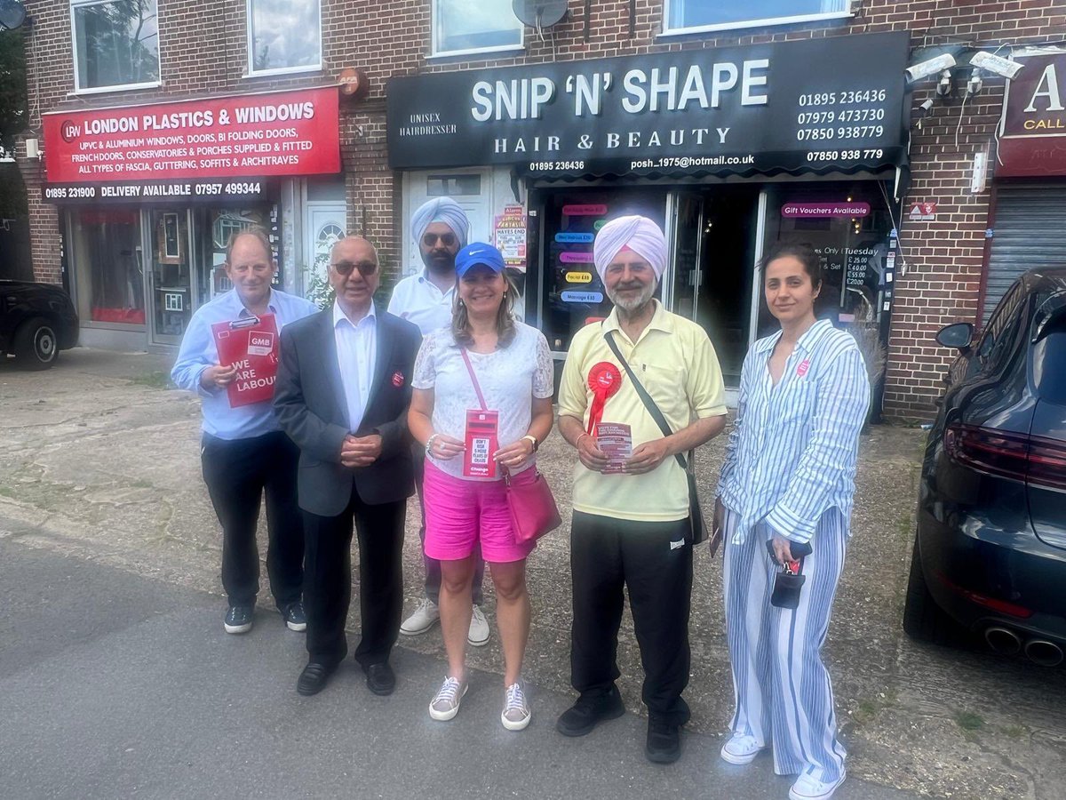 Marcela Benedetti (@marcelabenede10) on Twitter photo Always a pleasure to campaign with <a href="/VirendraSharma/">Virendra Sharma</a> and Ealing volunteers
Let’s turn Uxbridge & South Ruislip red for <a href="/UKLabour/">The Labour Party</a> and <a href="/DannyBeales/">Danny Beales MP</a> !
🌹Vote for change on 4 July🌹 Always a pleasure to campaign with <a href="/VirendraSharma/">Virendra Sharma</a> and Ealing volunteers
Let’s turn Uxbridge & South Ruislip red for <a href="/UKLabour/">The Labour Party</a> and <a href="/DannyBeales/">Danny Beales MP</a> !
🌹Vote for change on 4 July🌹