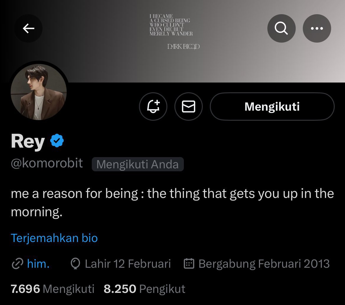 tau akun yang di bawah? iya itu akun gue, gue pindah ke sini dan mencari mutual lama dan baru, help rt and like thanks.