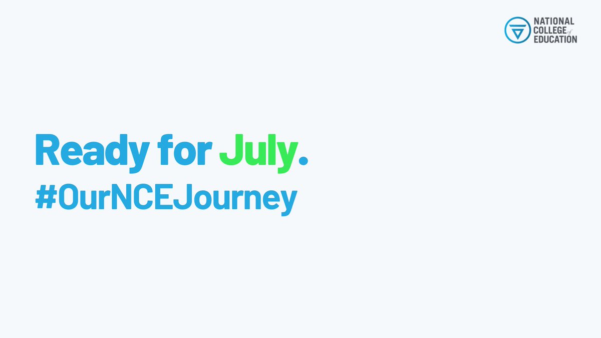 TheNCE_'s tweet photo. Our July Cohorts are officially closed!

What an amazing way to end the week. The cohorts are full with a brilliantly diverse range of educators all looking to make a difference. We can't wait for your journey ahead!

Have a great weekend. https://t.co/QcF9dpkncN
