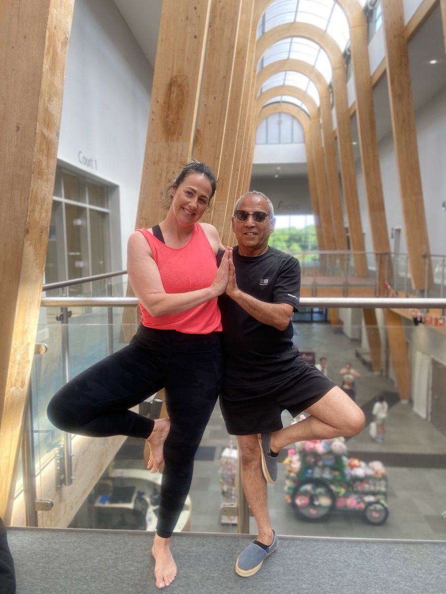 Congratulations to all on International yoga day. May yoga continue to inspire people worldwide due to its health and holistic benefits. Yoga is not mere postures on the mat but a way of life,and a science of living a balanced life. Claire Randolph an excellent yoga teacher. 🙏🙏