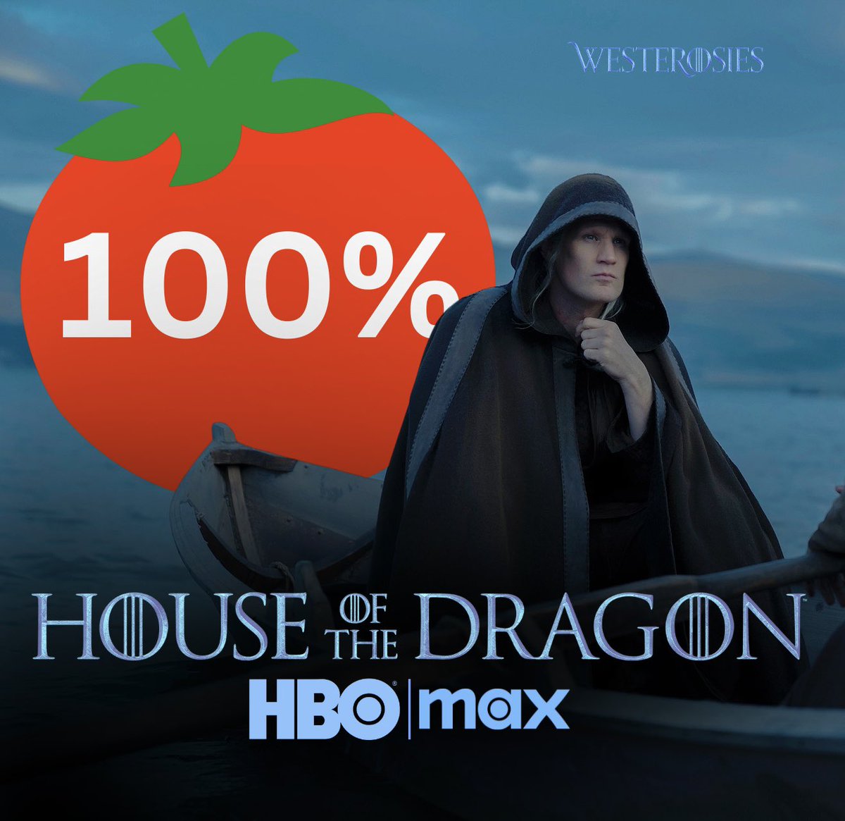 westerosies's tweet photo. #HouseOfTheDragon Season 2, Episode 1: ‘A Son for a Son’ holds a 100% Rotten Tomatoes score based on 19 reviews 🐉🍅 https://t.co/AqughfczCS
