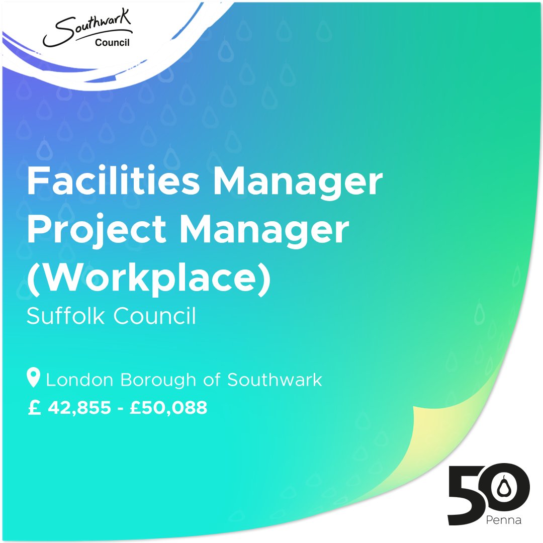 Home to over 18,300 businesses, <a href="/lb_southwark/">Southwark Council</a> is the largest social landlord in London. They’re seeking a Facilities Management Project Manager to help manage 55,000 homes. If you have strong organisational skills and excellent communication, learn more >> sourcing.penna.com/clients/london…