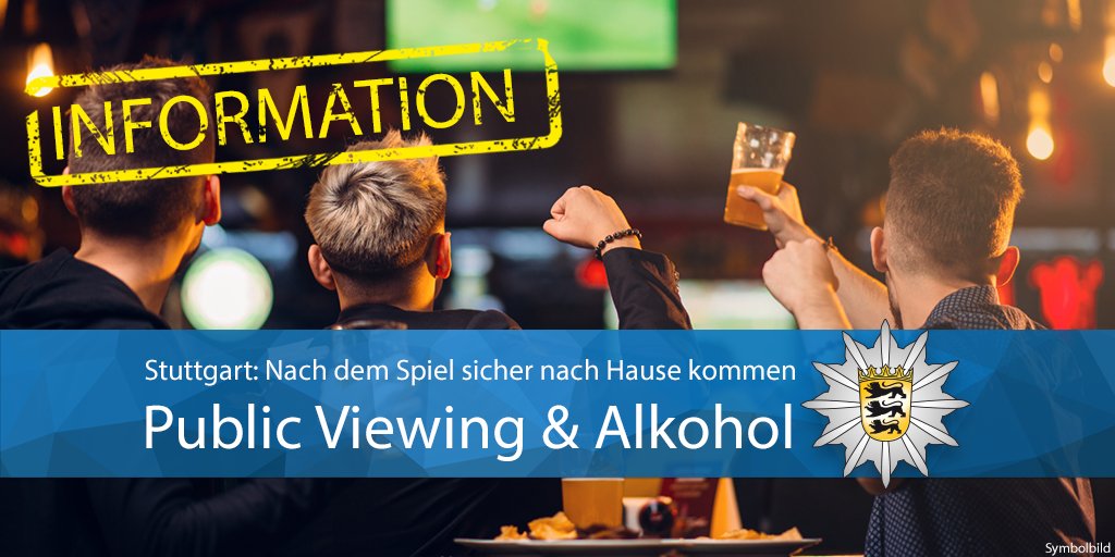 PP_Stuttgart's tweet image. Nach dem ⚽ #PublicViewing mit dem Auto oder E-Scooter nach Hause? Hier gilt: #dontdrinkanddrive! Wer unter dem Einfluss von Alkohol ein Fahrzeug führt, muss mit hohen Bußgeldern, Punkten &amp;amp; Führerscheinentzug rechnen. Mehr Infos ▶️ t1p.de/y7isz Eure #Polizei #Stuttgart