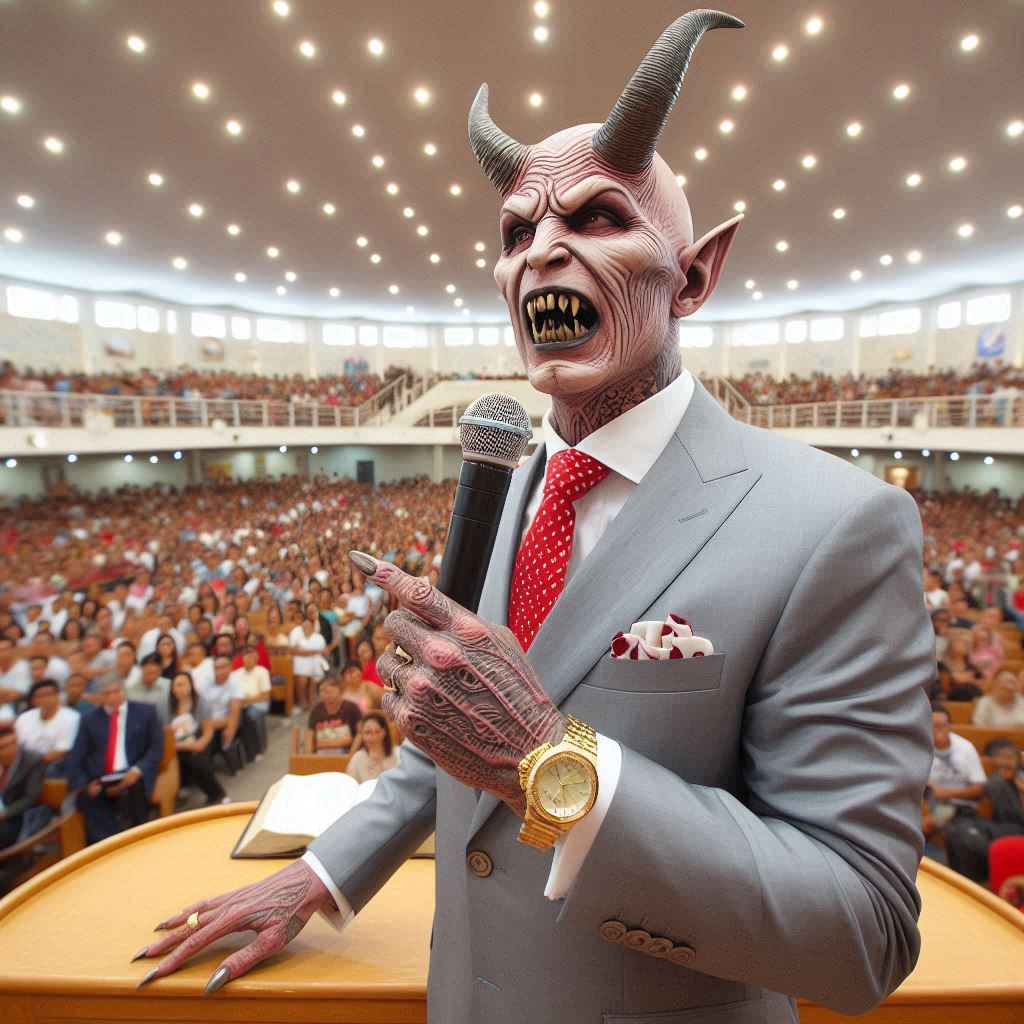 Mais um dia de culto nas igrejas terrivelmente evangélicas!!!