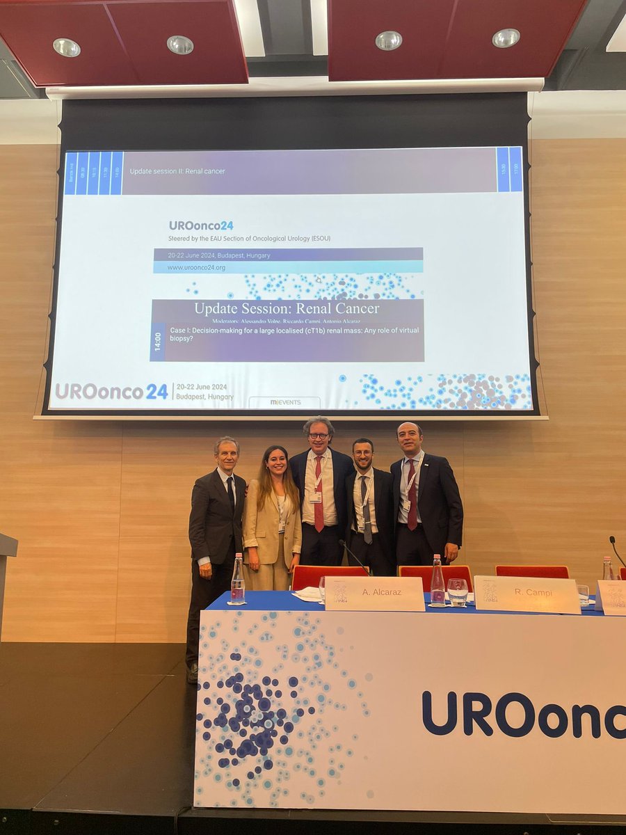 Alessandro Volpe (@foxal72) on Twitter photo Excellent update session on management of #KidneyCancer #UROonco24. Thanks <a href="/AntonioAlcarazA/">Antonio Alcaraz</a> <a href="/Ric_Campi/">Riccardo Campi</a> <a href="/Selcuk__Erdem/">Selcuk Erdem</a> <a href="/LauraMarandino/">Laura Marandino</a> for the great input Excellent update session on management of #KidneyCancer #UROonco24. Thanks <a href="/AntonioAlcarazA/">Antonio Alcaraz</a> <a href="/Ric_Campi/">Riccardo Campi</a> <a href="/Selcuk__Erdem/">Selcuk Erdem</a> <a href="/LauraMarandino/">Laura Marandino</a> for the great input