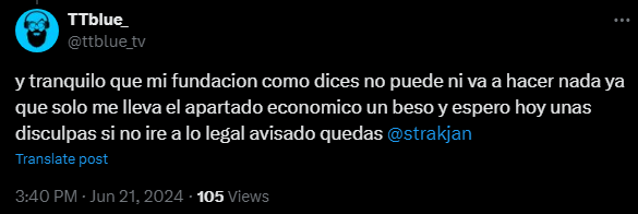 Strakjan's tweet photo. Tolerancia 0 contra PRESUNTOS: acosadores, manipuladores, machista, difamadores y estafadores.
No queremos gente así en nuestra comunidad. https://t.co/4INXcVwo3l
