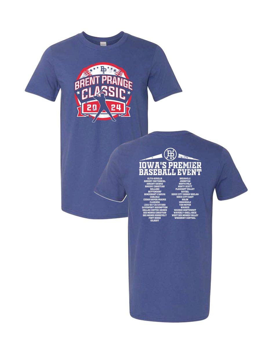 Look for Brent Prange Classic t-shirts at each site for $15! ❤️🤍💙
Cash and Venmo accepted
<a href="/michelleprange/">Michelle Prange</a>