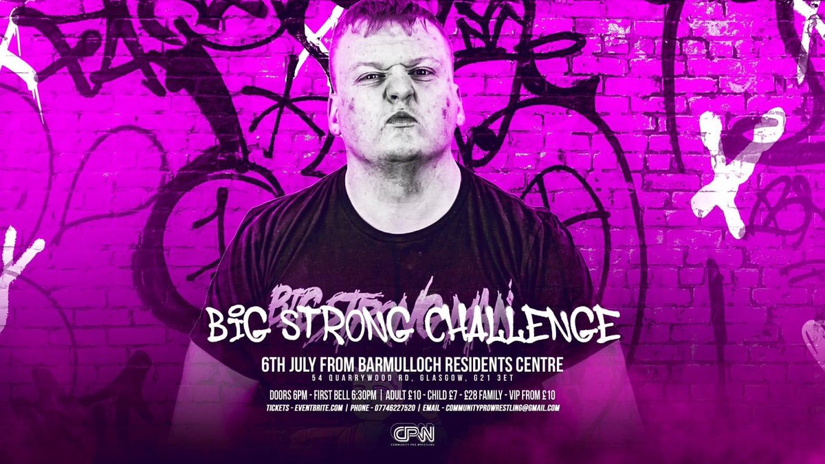 🎉🔥 JUST IN: Joe Hendry’s Electrifying Return to CPW! 🔥🎉

Only 3 weeks after his WWE NXT debut, Joe Hendry is BACK and ready to light up CPW at Barmulloch's BCDC ! 🏆💪