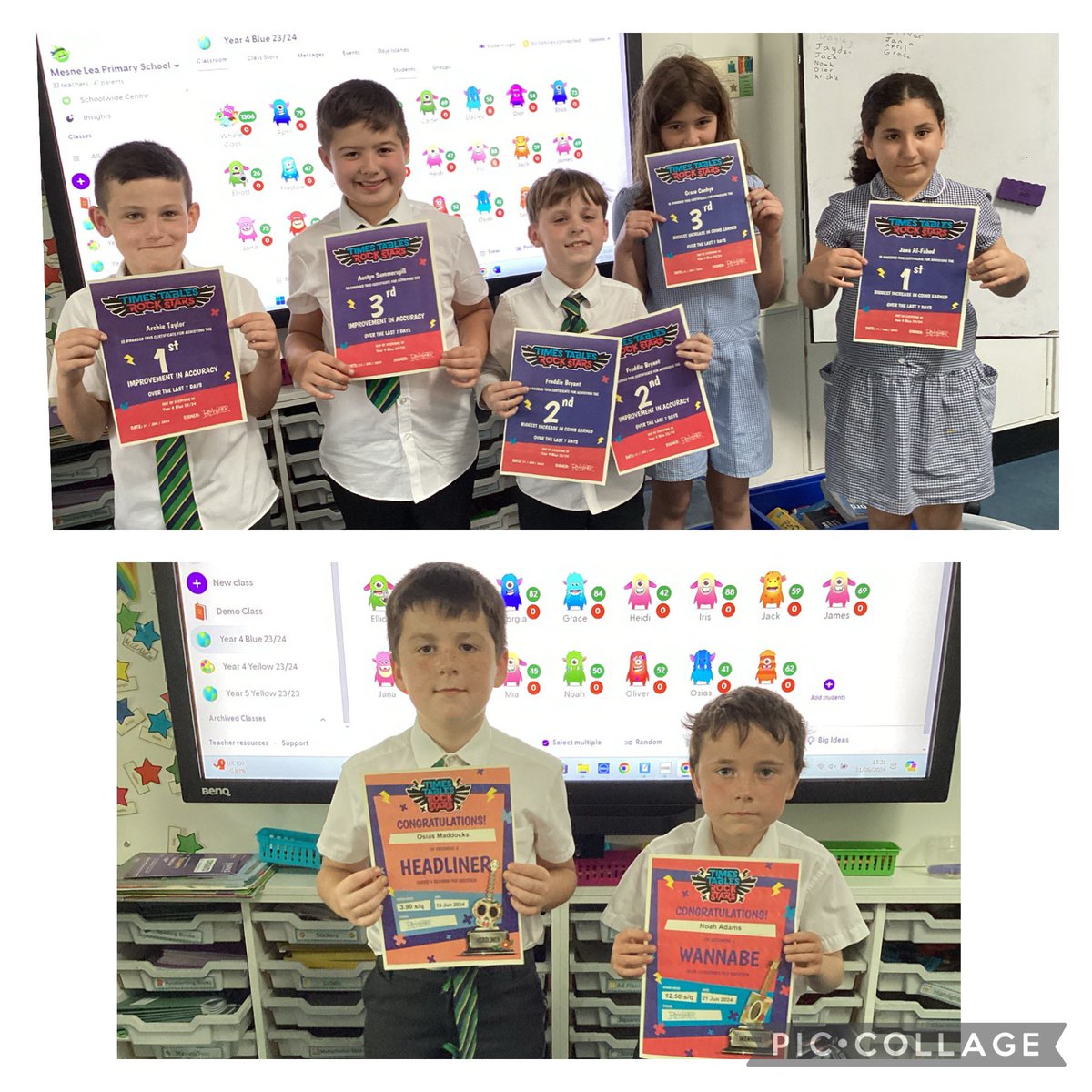 Mesne Lea (@mesne_lea) on Twitter photo Well done to all of our award winners in year 4 Blue.#TTRS
#resilience #determination <a href="/MissMiddletonML/">🦜Miss Middleton 🦜Year 4 Macaws🦜</a> Well done to all of our award winners in year 4 Blue.#TTRS
#resilience #determination <a href="/MissMiddletonML/">🦜Miss Middleton 🦜Year 4 Macaws🦜</a>