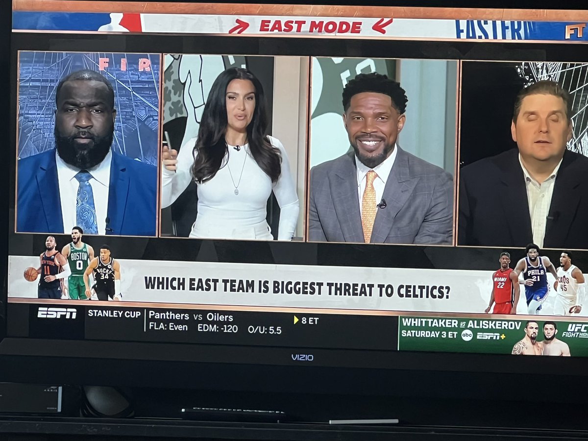 Excuse me for a moment while I become a Sports account. This graphic and conversation from <a href="/espn/">ESPN</a> just ignores the <a href="/Pacers/">Indiana Pacers</a> ?!?! <a href="/PatMcAfeeShow/">Pat McAfee</a>, help!