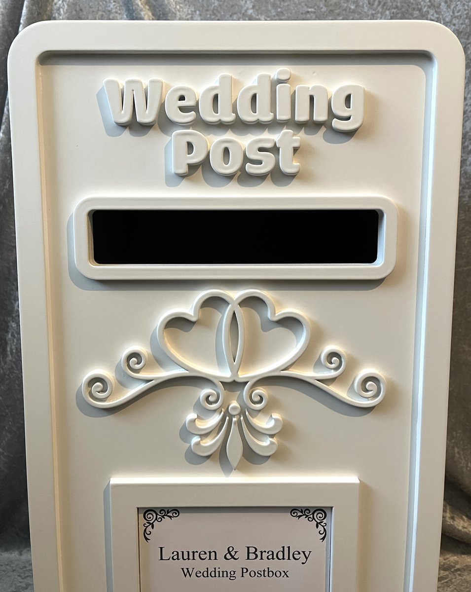 ShedLittle's tweet photo. We are pleased to announce that we now have a wedding postbox available to hire. Contact us for more information regarding availability &amp; prices.
#weddingpostbox #weddingpost #weddingplanner #weddingplanning #wedding #weddingdecor #weddinginspiration  #weddingideas  #postboxhire https://t.co/Rc34FPjgKL