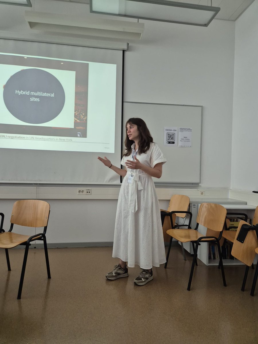 SilviaRuiz0512's tweet photo. What a great panel on #digital #diplomacy and #artificial #intelligence at the #CEEISA-@isanet Conference! Thank you to all participants (@andrepacher @EldadBenAharon @mariusvacarelu @RemiMeehan) and our discussant Markus Kornprobst! Stay tune for coming publications! https://t.co/EveCPGoJ20