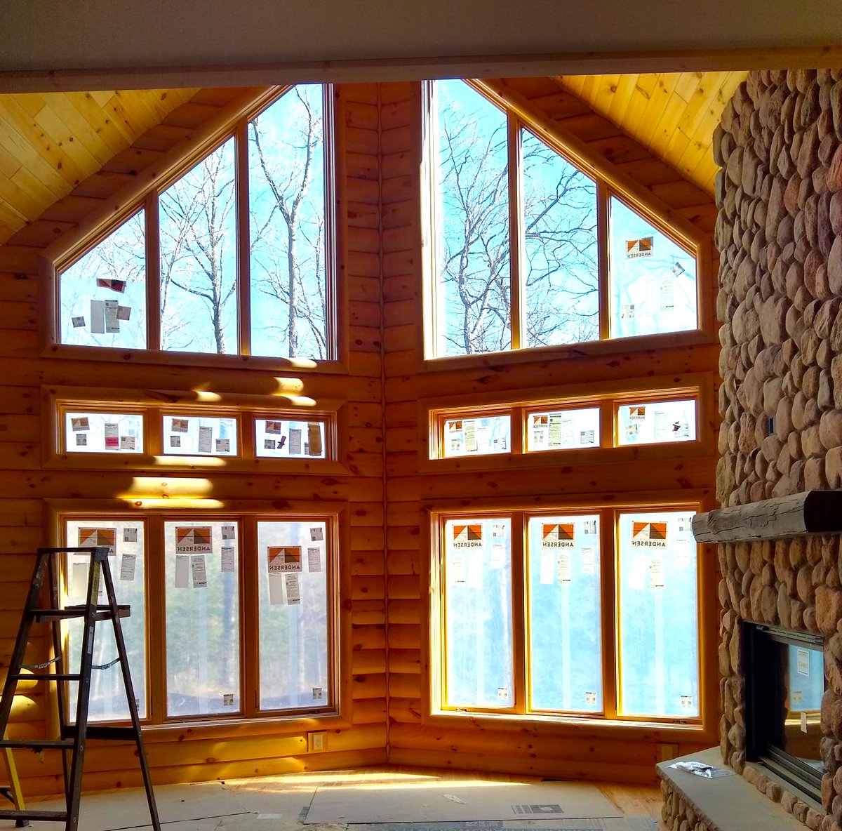 MVLogHomes's tweet photo. This #amazing project features @MVLogHomes products.  Purchased thru @BldrFirstSource #EauClaire #wisconsin. https://t.co/zOohpArs5M