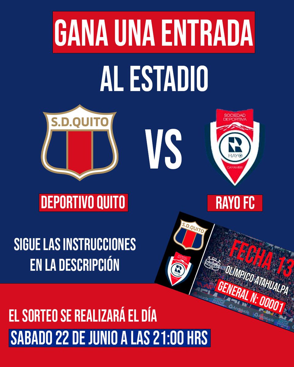 💙❤️💙POR PARTE DE CHULLAS DOS CORAZONES INCENTIVAMOS LA META DE 20000 EL DOMINGO💙❤️💙

Gracias a Camila Coque por brindarnos una entrada para sortear, los pasos son simples

1. Dar like a esta publicación
2. Compartir esta publicación
3. Seguirnos en Facebook en Instagram