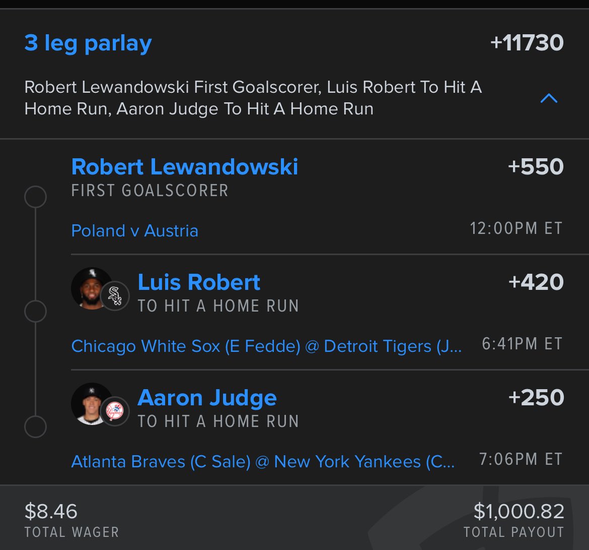 bdkparlay's tweet photo. Adding this as well!

We will have a few more plays later today!

Gut Feelings Only‼️ https://t.co/Z2b6vQ7klW