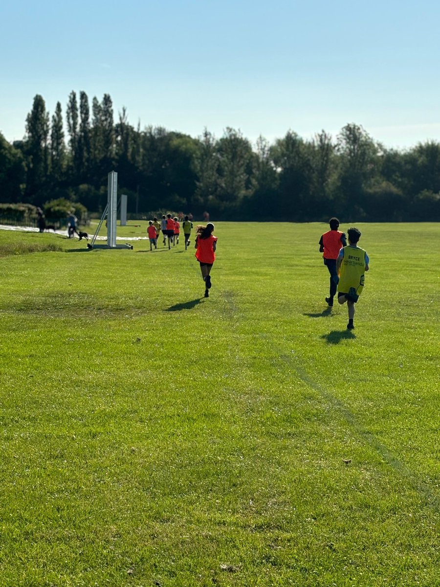 Beautiful morning at running club today! Great way to start a Friday!!