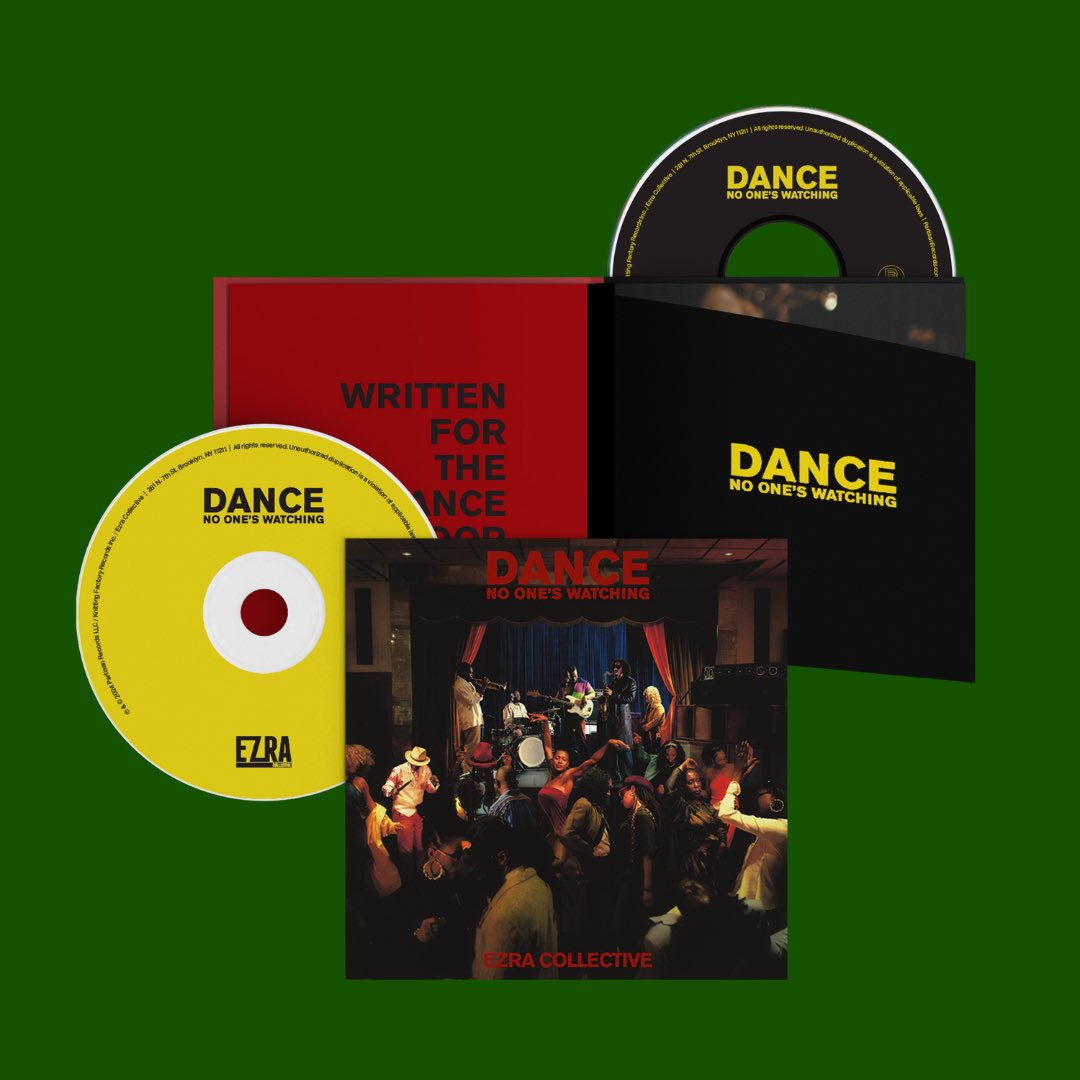 Our new album, “Dance, No One‘s Watching“ is coming soon in lots of beautiful formats. 

A reminder that the first 1000 music orders direct from our store will get an exclusive signed postcard.

shop.ezracollective.com

“Dance, No One‘s Watching“ - out 27th September