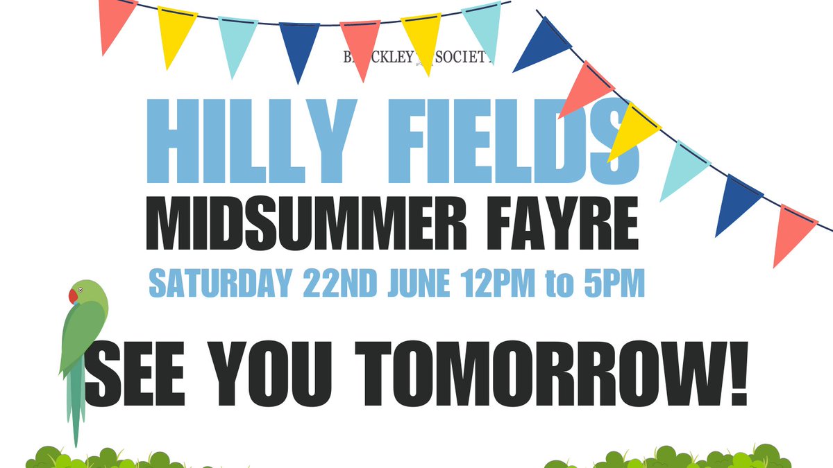 Dear #Brockley neighbours &amp; friends, We look forward to welcoming you with appropriate midsummer weather forecast.  

We expect thousands to enjoy a wonderful day at our "village fair"🎪🍦Please bring your cakes or biscuits to donate to our ever-popular Tea &amp; Cake marquee🧁🍪🎂🍰