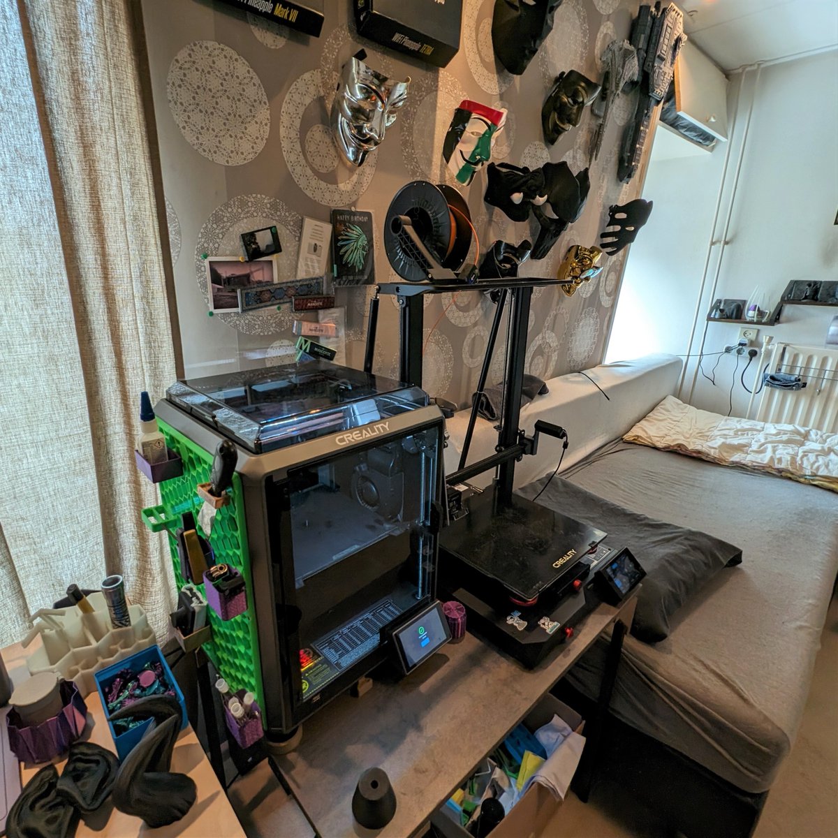 Creality3dP's tweet photo. What tools would you place on the side of your printer?
Thanks for the sharing of ralexander87 from #Creality Discord
https://t.co/8QYdqMbm5j
Printer in IMG: K1 Series
https://t.co/w4QGV6n3Jz
#Crealidesk
#discord #3dprinter #3dprinting #crealityk1 #3dweekend #desktopsetup https://t.co/i93fdBPVKk