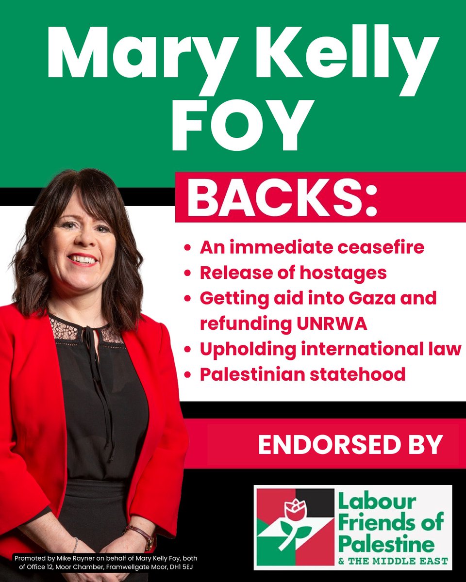 marykfoy's tweet photo. I voted for a ceasefire in the last parliament.

I'll keep pushing for one in the next.

Grateful for the work of @LFPME. Thank you for your endorsement. https://t.co/pnbDoAUccv