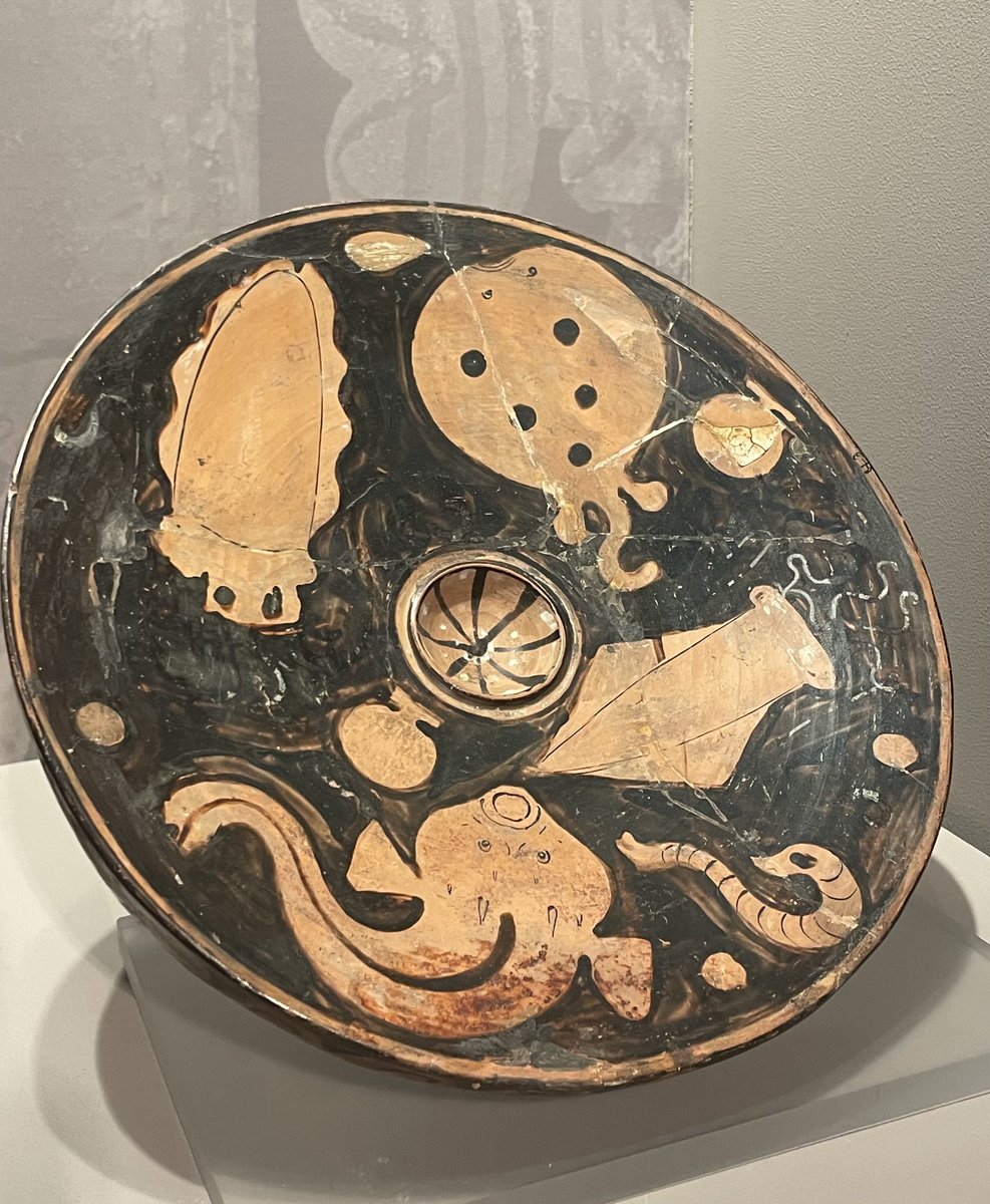 The ancient Greeks were comparative biologists. ⁦<a href="/cycladic_museum/">MuseumOfCycladicArt</a>⁩ 🦑🐟