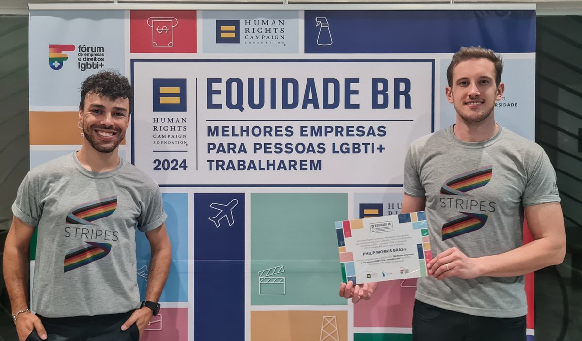 MundoGTV's tweet photo. Philip Morris Brasil é reconhecida como uma das Melhores Empresas para Pessoas LGBTQIA+ Trabalharem

https://t.co/xuKn39tWeG https://t.co/ee1401Zxzd