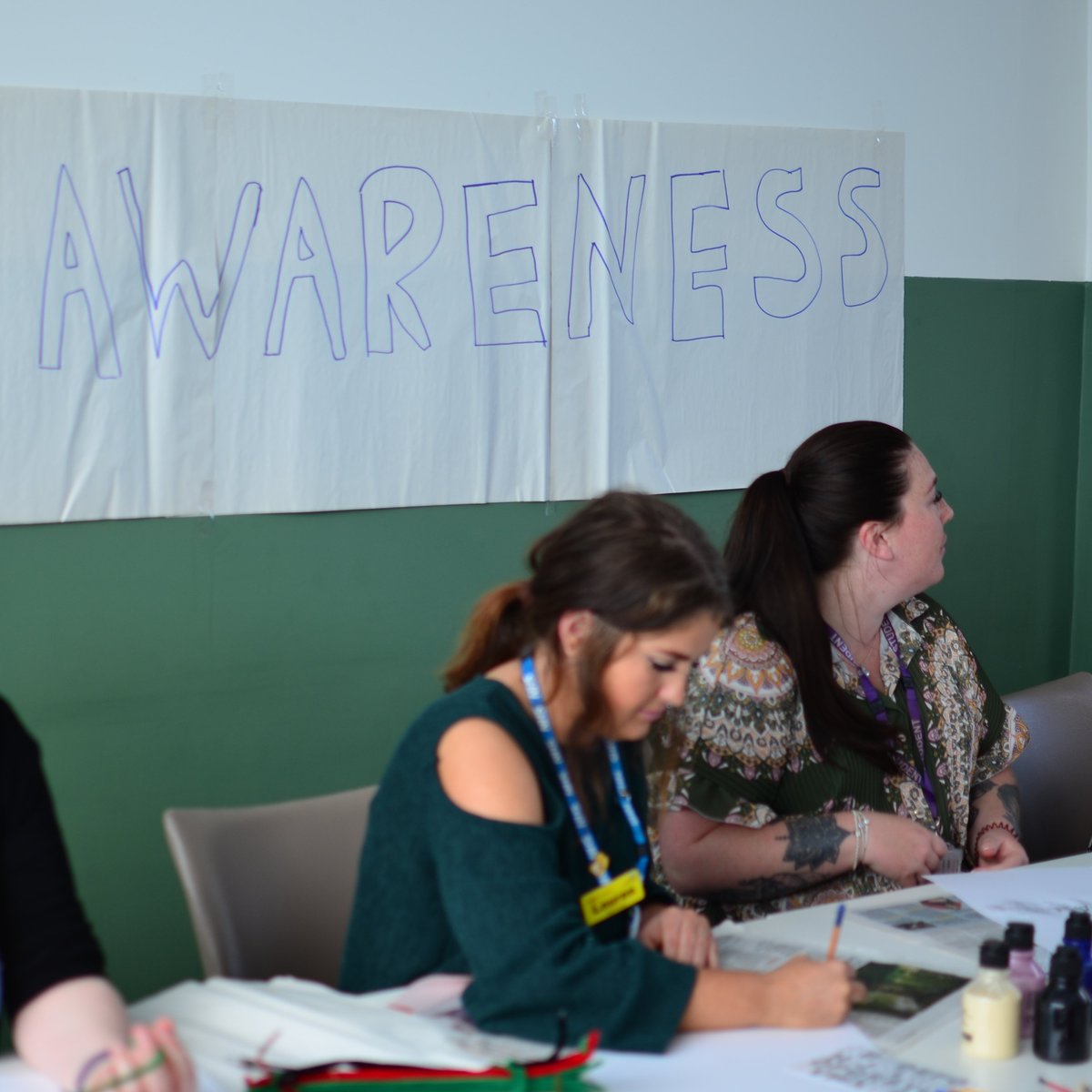 Yesterday the West CLDT held an art session to celebrate #learningdisabilityweek. We followed the theme 'do you see me?' and people made art expressing who they are.