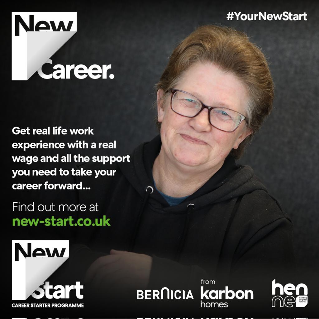 Bernicia (@berniciagroup) on Twitter photo We're excited to launch more New Start opportunities. We have 30 career starter roles available exclusively for Bernicia, <a href="/KarbonHomes/">Karbon Homes</a> and @NewsfromYHN social housing customers.
Apply now at new-start.co.uk
#YourNewStart #NewStartCareers We're excited to launch more New Start opportunities. We have 30 career starter roles available exclusively for Bernicia, <a href="/KarbonHomes/">Karbon Homes</a> and @NewsfromYHN social housing customers.
Apply now at new-start.co.uk
#YourNewStart #NewStartCareers