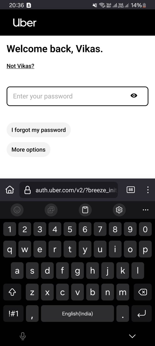mrrobot1o1's tweet image. Hello @Uber_India, I&apos;m trying to log in to my account, but I&apos;ve forgotten my password. When I use the &quot;forgot password&quot; option, after entering the OTP, you still ask for a password. What&apos;s the point of having a password reset option?