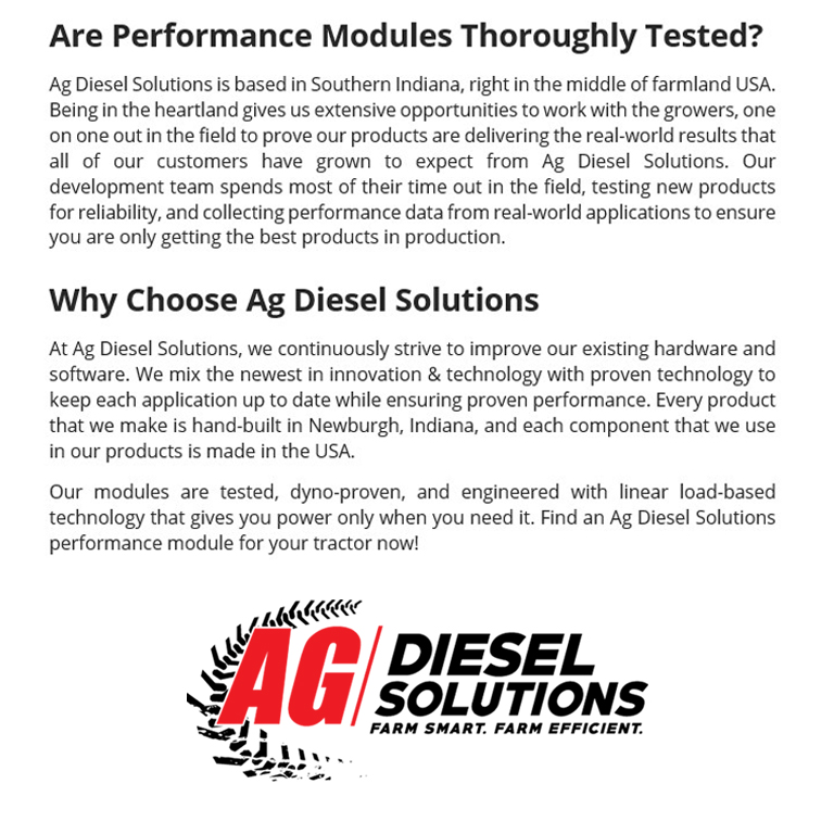 areadieselsvc's tweet image. Farm Smart. Farm Efficient. #AgDieselSolutions
Find your Fit! - issuu.com/areadiesel/doc… 
#FuelFridays #PerformanceModules #TractorChips #IncreaseHorsepower #FuelEffiency